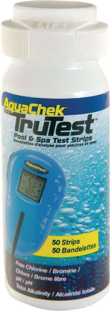 Aqua Check Teststreifen - Chlor, pH-Wert, Brom & Alkalinität