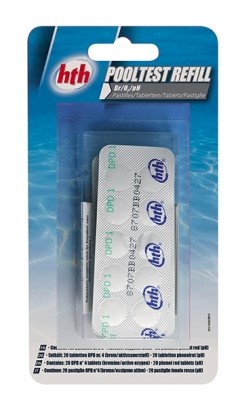 Pooltester für Chlor und pH-Wert Nachfüllpack DPD NO 1