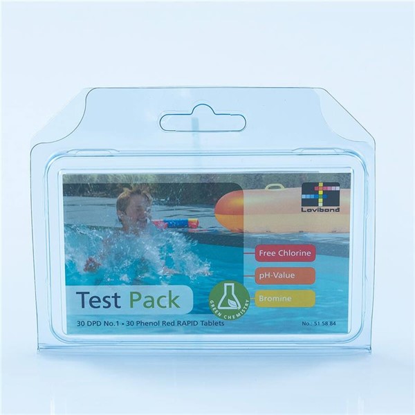 Pooltester für Chlor und pH-Wert Nachfüllpack DPD NO 1