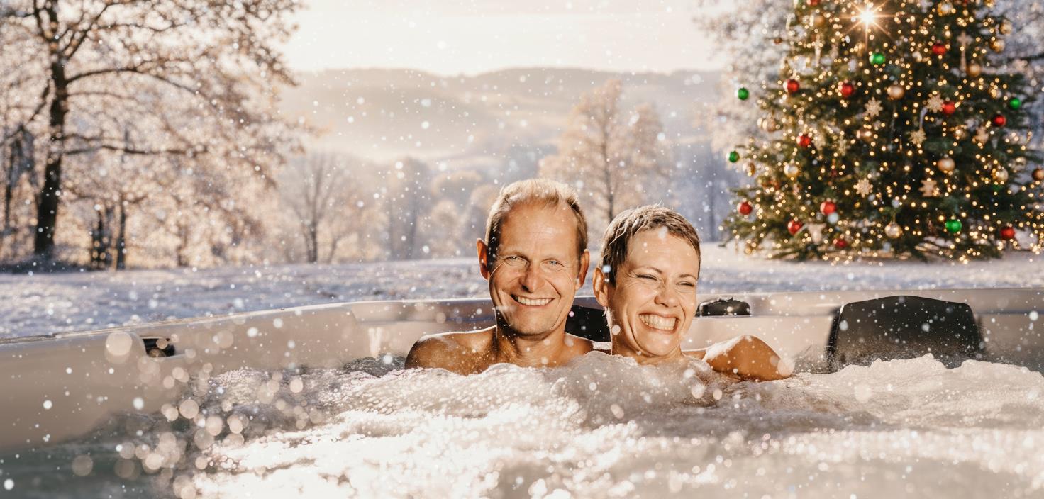 Schwimm-Spa zu Weihnachten